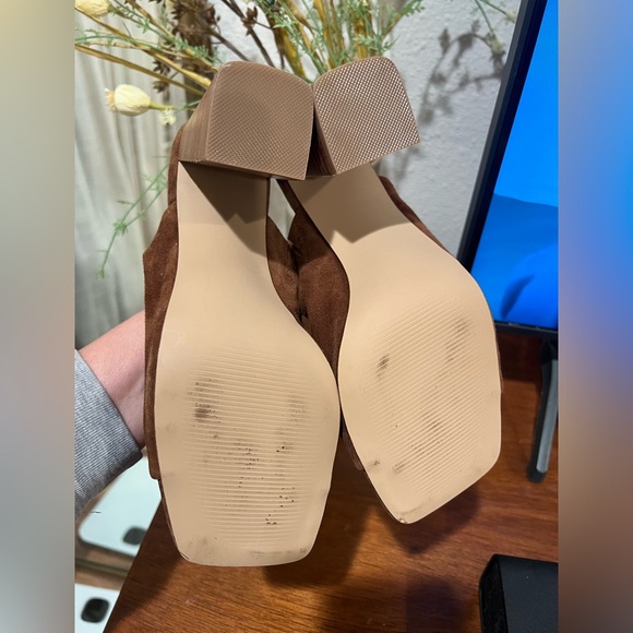 Steve Madden Teles Slide - brown suede size 7 - Picture 5 of 5